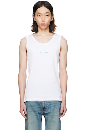 White Pippen Tank Top