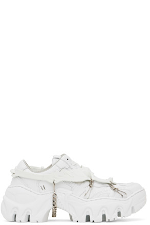 White Boccaccio II Harness Sneakers
