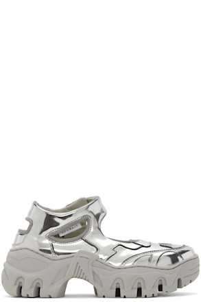 SSENSE Exclusive Silver Boccaccio II Ibiza Sneakers