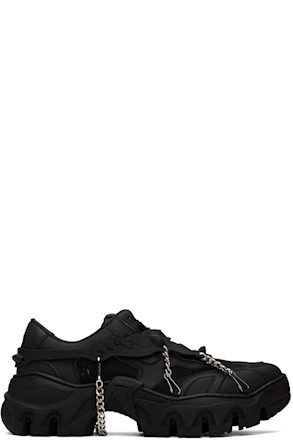 Black Monogram Boccaccio II Low Sneakers