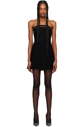 Black Layered Minidress