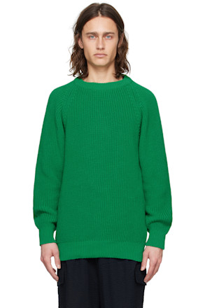 Green Easy Knit Sweater