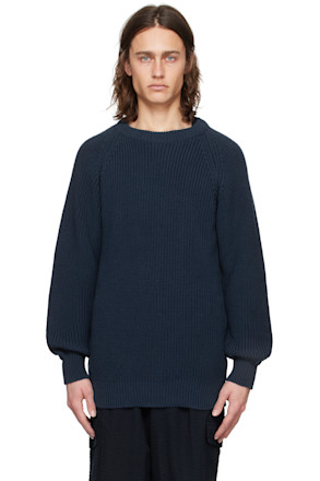 Navy Easy Knit Sweater