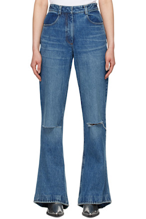 Blue Distressed Jeans