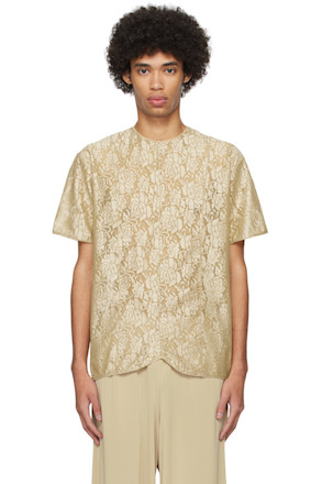 Tan Rose T-Shirt