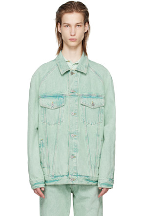 Green Overdye Denim Jacket