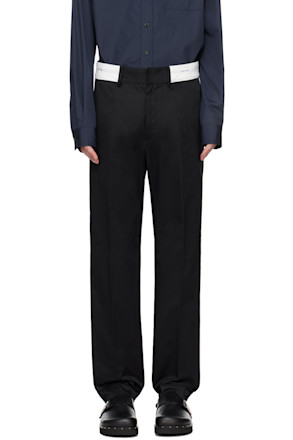 Black Sartorial Trousers