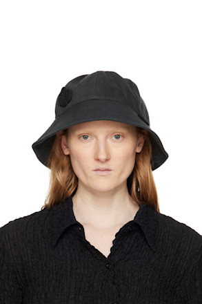 Black Daisy Bucket Hat