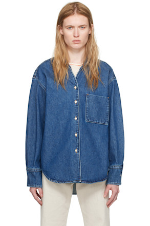 Blue Collar Denim Shirt