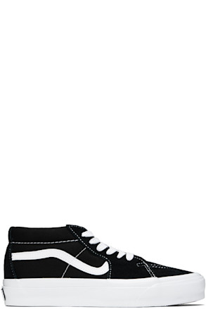 Black & White Sk8-Mid 83 Sneakers