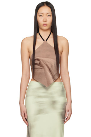 SSENSE Exclusive Burgundy Tank Top