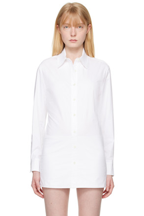 White David Minidress