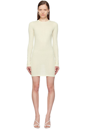 Off-White Overlay Patch Minidress