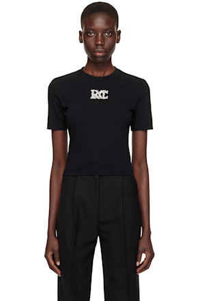 Black Embellishment T-Shirt