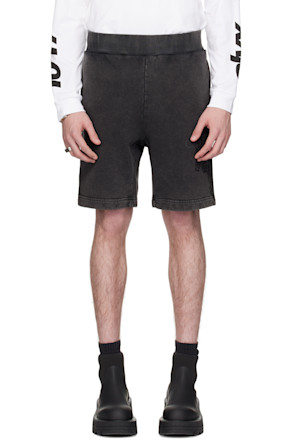 Black Cross Shorts