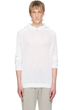 White Bridget Hoodie