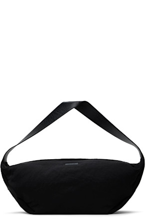 Black Tech Nylon Shell Bag