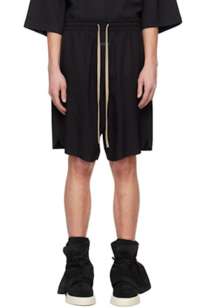 Black Relaxed Shorts