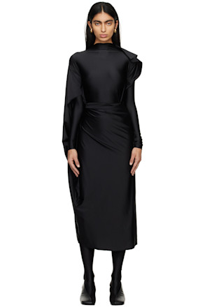 Black Spiral Jumpsuit