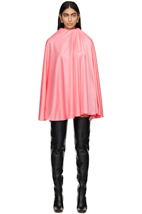 Pink Cape Blouse