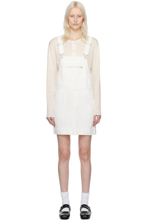 White Toffe Minidress