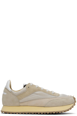 Beige Tempo Low Sneakers