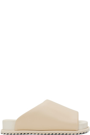 Beige Finn Slides