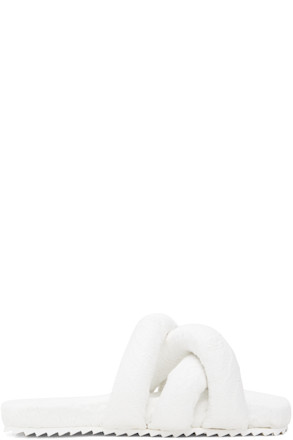 White Tyre Sandals