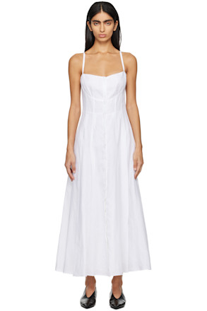 White Keely Maxi Dress
