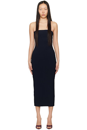 Navy Karina Midi Dress