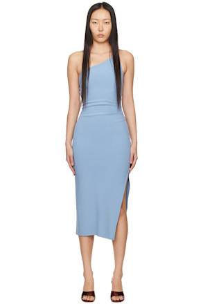 Blue Nala Midi Dress