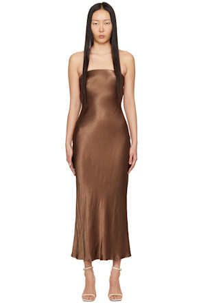 Brown Moon Dance Maxi Dress