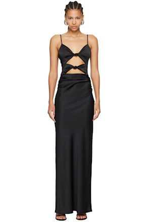 Black Mari Lou Maxi Dress