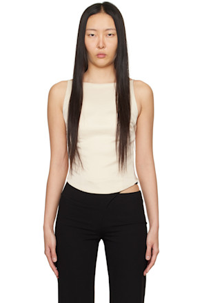 Beige Jones Tank Top