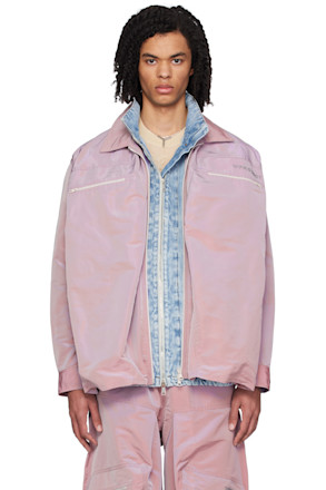 Purple Gathered Shirt