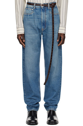 Blue Faded Jeans