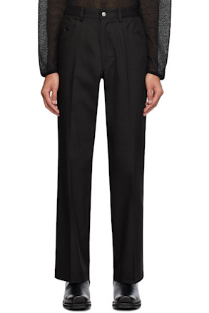 Black 'El Valluco' Trousers