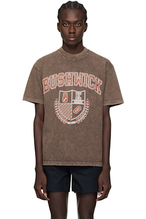 Brown 'BUSHWICK' T-Shirt