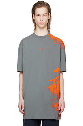 Gray Brushstroke T-Shirt