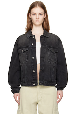 SSENSE Exclusive Black Denim Jacket