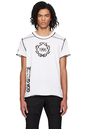 White '1995' T-Shirt
