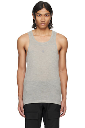 Gray 'The M' Tank Top