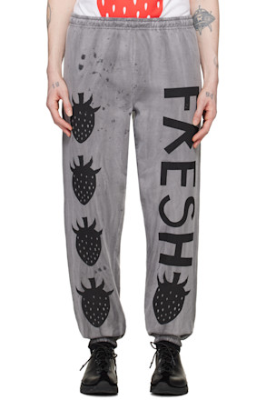 Gray 'Fresh' Lounge Pants