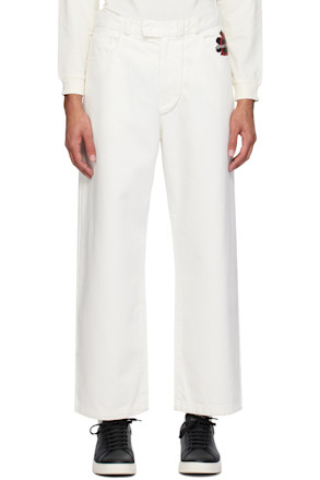 White Bonded Jeans