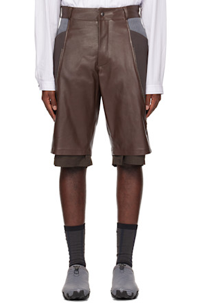 Brown Kiko Kostadinov Edition Inayat Shorts