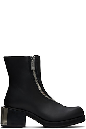 Black Ergonomic Riding Boots