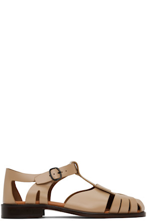 Beige Pesca Sandals