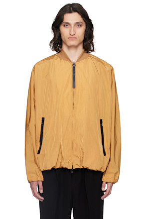 Brown Raglan Bomber Jacket