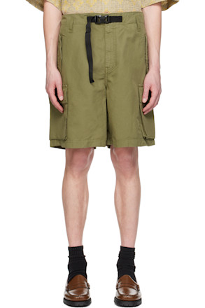 Green Dark Shorts