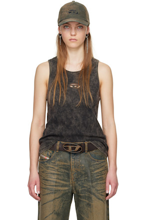 SSENSE Exclusive Brown Tank Top